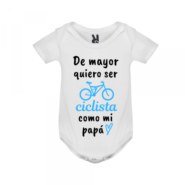 Body De mayor quiero ser ciclista como mi papá