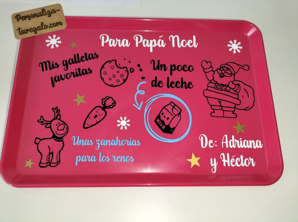 Bandeja Reyes Magos o Papá Noel - Imagen 8