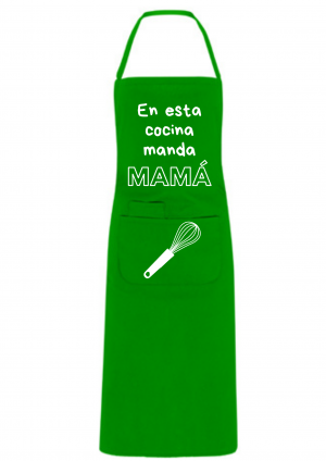 Delantal En esta cocina manda mamá