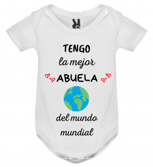 Body Tengo la mejor abuela del mundo mundial