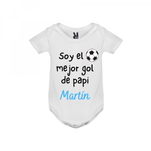 Body Soy el mejor gol de papi + nombre