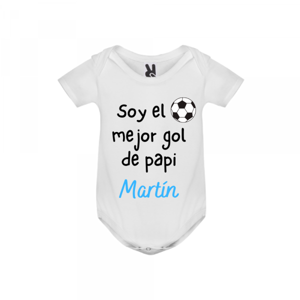 Body Soy el mejor gol de papi + nombre