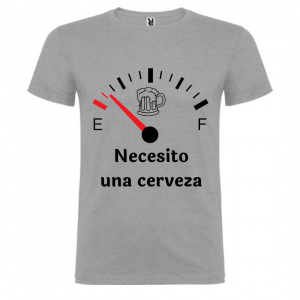 Camiseta Necesito una cerveza