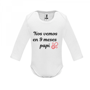 Body Nos vemos en 9 meses papi