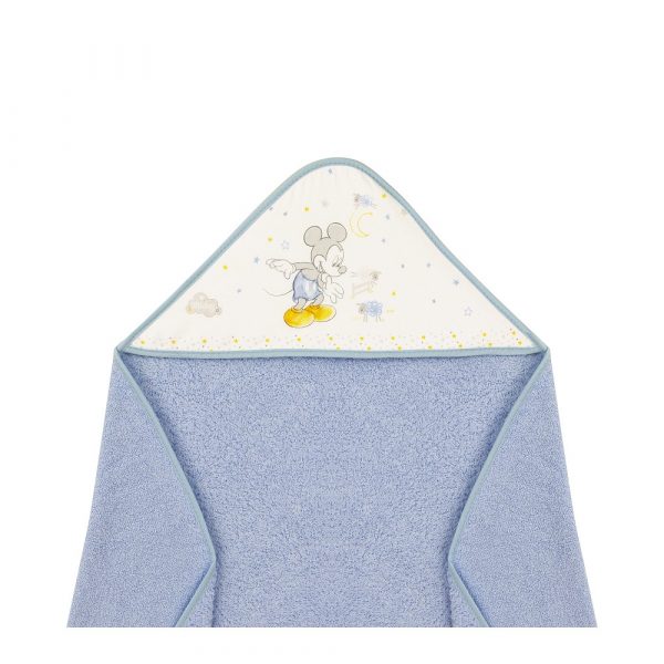 Capa de baño rosa Mickey Azul + Nombre - Imagen 2