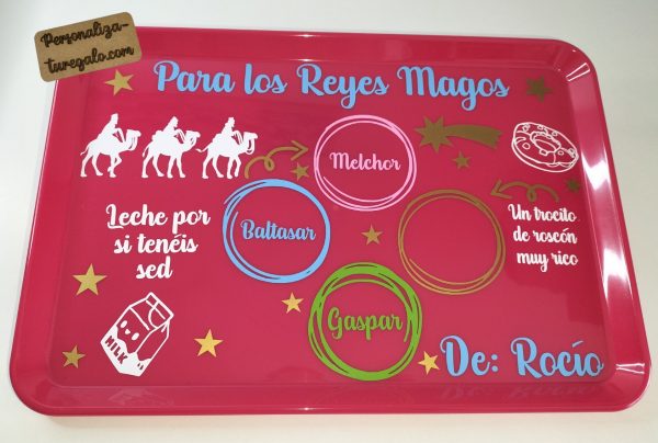 Bandeja Reyes Magos o Papá Noel - Imagen 2