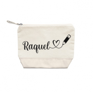 Neceser Beige Con Nombre