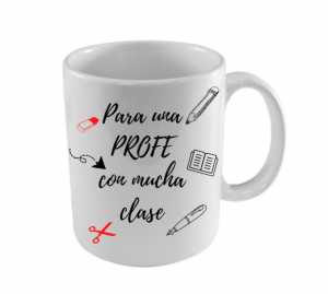 Taza Para una profe con mucha clase