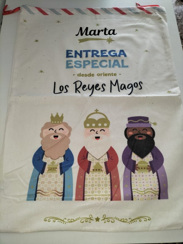 Saco grande para meter regalos de Reyes Magos o Papá Noel - Imagen 6
