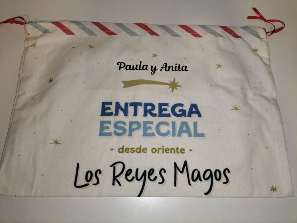 Saco grande para meter regalos de Reyes Magos o Papá Noel - Imagen 3