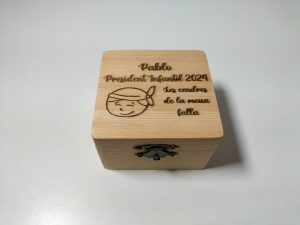 Caja mini Fallero/a Les cendres de la meua falla