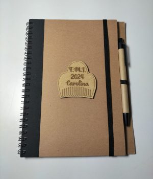 Libreta + Peineta + Boli