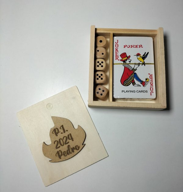 Caja Baraja + Dados Regalo Presi - Imagen 2