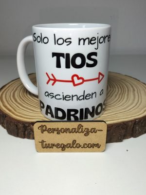 Taza Solo los mejores tíos ascienden a padrinos