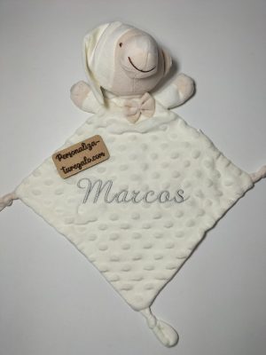 Doudou Osito Beige + Bordado