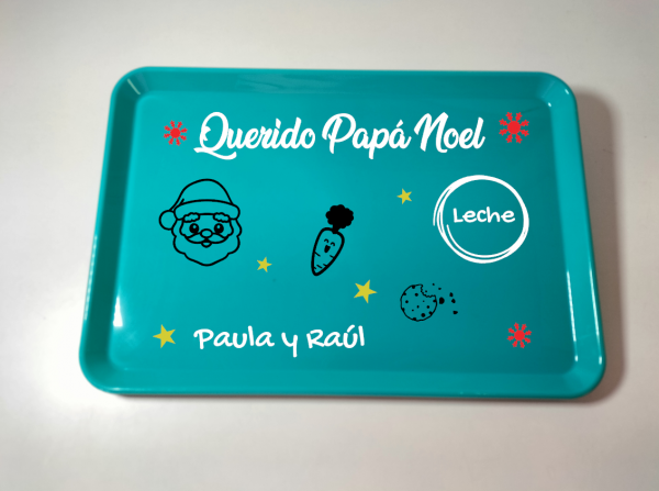 Bandeja Reyes Magos o Papá Noel - Imagen 6