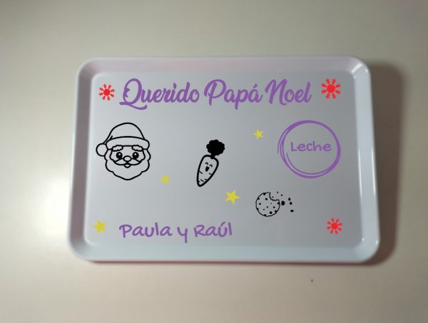 Bandeja Reyes Magos o Papá Noel - Imagen 5