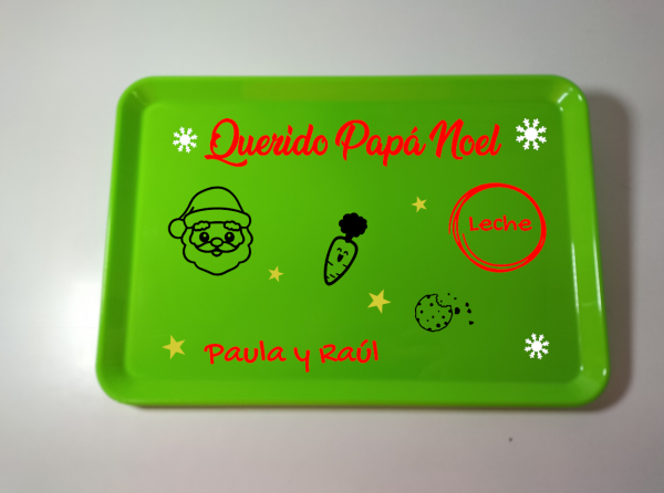 Bandeja Reyes Magos o Papá Noel - Imagen 4