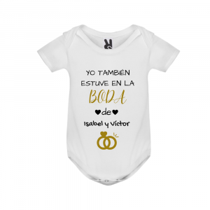 Body Yo también estuve en la boda de + nombres