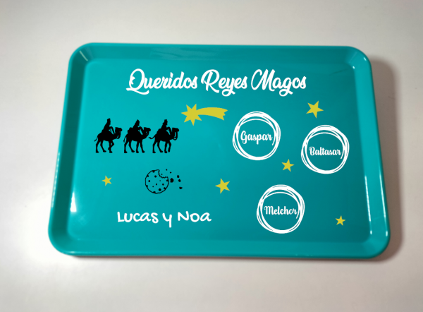 Bandeja Reyes Magos o Papá Noel - Imagen 3