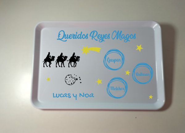 Bandeja Reyes Magos o Papá Noel