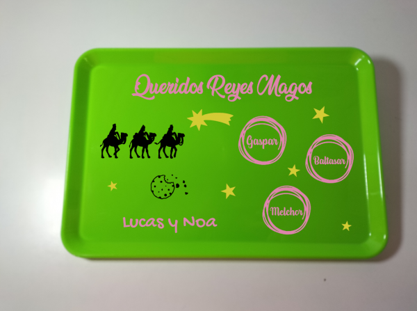 Bandeja Reyes Magos o Papá Noel - Imagen 2