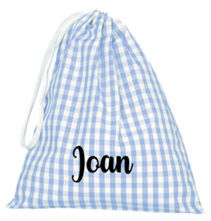 Bolsa/saquito para almuerzo/merienda personalizada varios colores