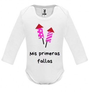 Body Mis primeras fallas Rosa