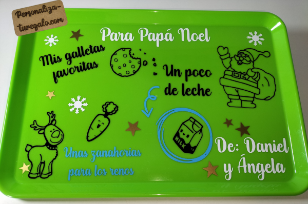 Bandeja Reyes Magos o Papá Noel - Imagen 7