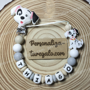 Chupetero Perrito Gris