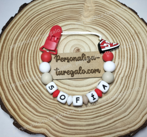 Chupetero Zapatilla Roja