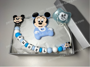 Cajita Regalo Mickey Azul