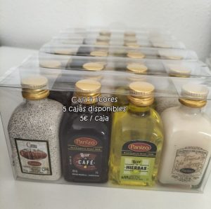 Pack cajas de licores
