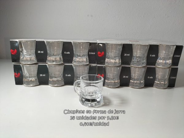 Pack 24 chupitos Jarra