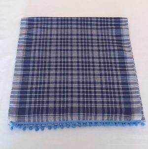 Bufanda fallera azul