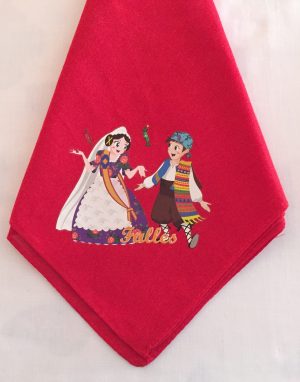 Pañuelo falleros rojo