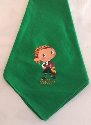 Pañuelo fallero verde