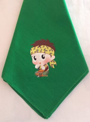 Pañuelo fallerito verde