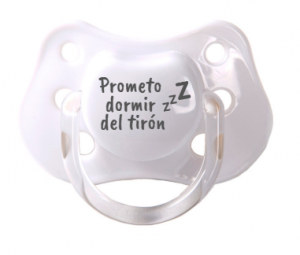 Chupete Prometo dormir del tirón