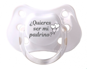 Chupete ¿Quieres ser mi padrino?