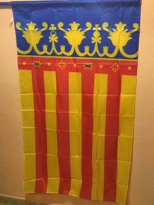 Bandera Señera Valencia 60x90cm