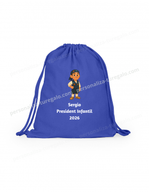 Mochila de Saco Personalizada Fallero