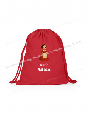 Mochila de Saco Personalizada Fallera
