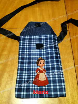 Bolsito móvil personalizado fallera