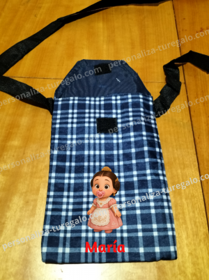 Bolsito móvil personalizado fallera bebé