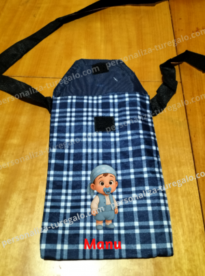 Bolsito móvil personalizado fallero bebé