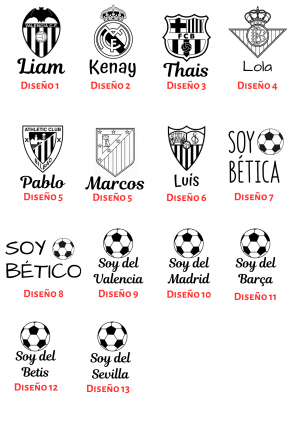 Chupete Personalizado Fútbol