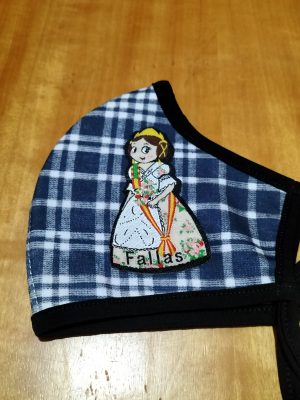 Mascarilla fallera adulto