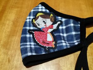 Mascarilla fallera niña