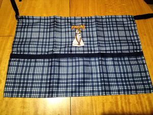 Delantal corto fallera